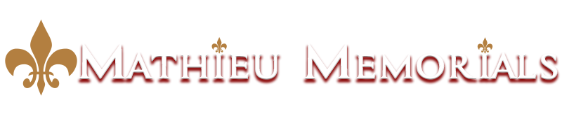 Mathieu memorials logo